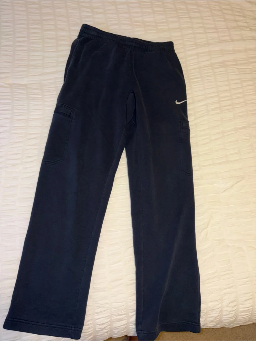 Nike Black Sweatpants with Swoosh